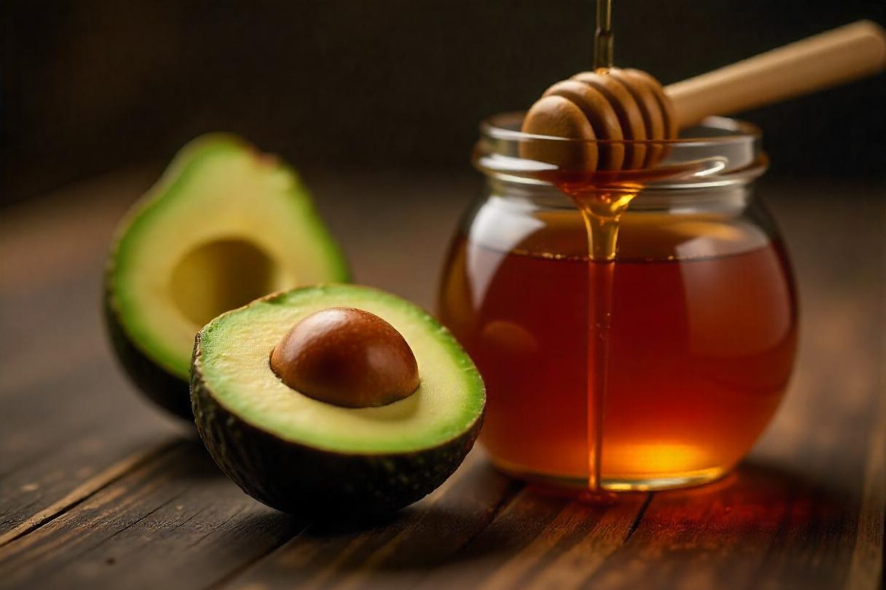 Miel de aguacate natural y ecológica en tarro artesanal